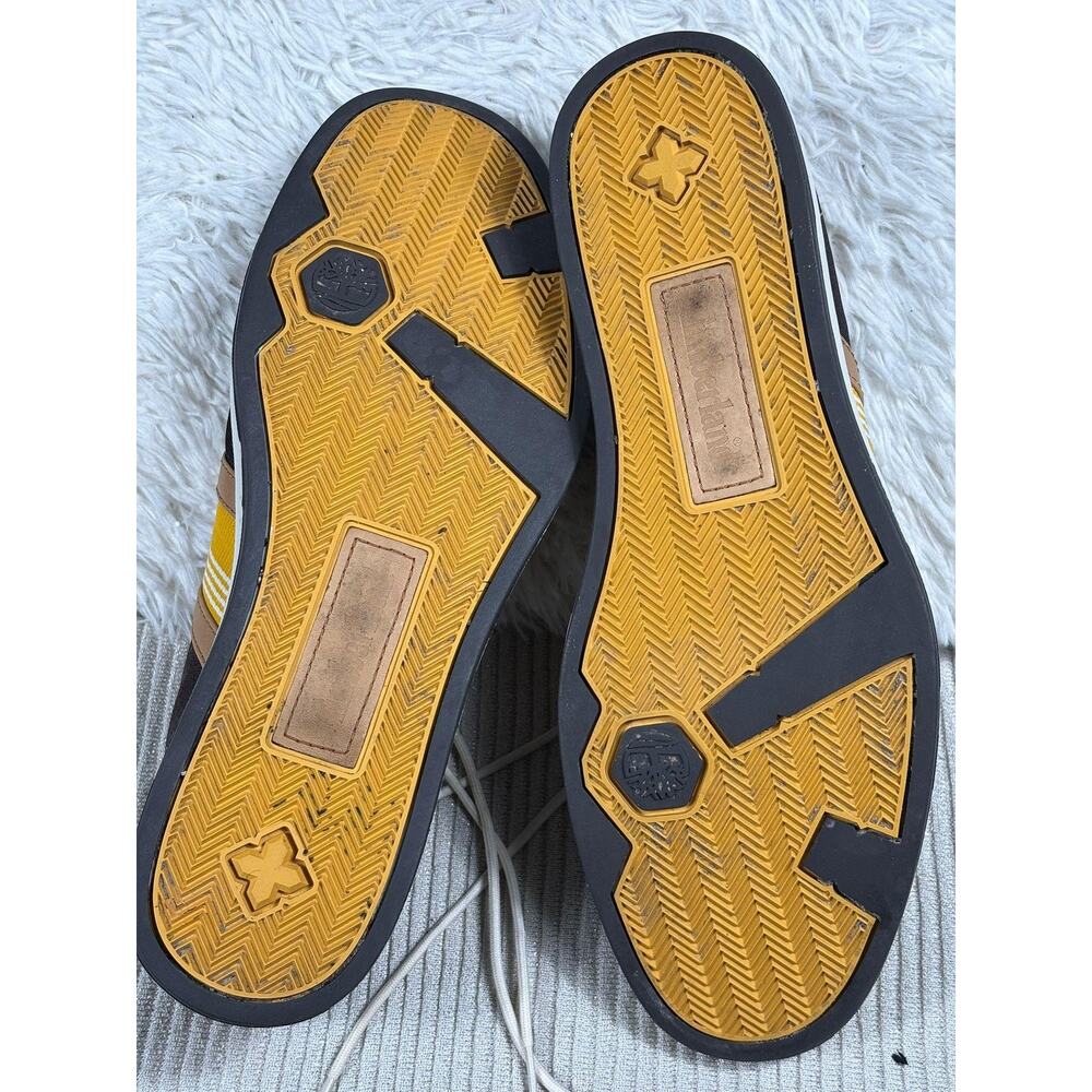 Timberland Smart Casual Sneakers Shoes Mens Size 12 Brown Yellow 16593 - Picture 11 of 11